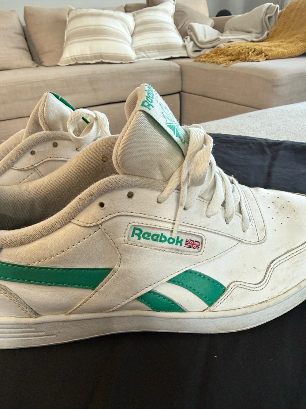 Reebok Club C Revenge White Glen Green Sneakers Men’s Size 10